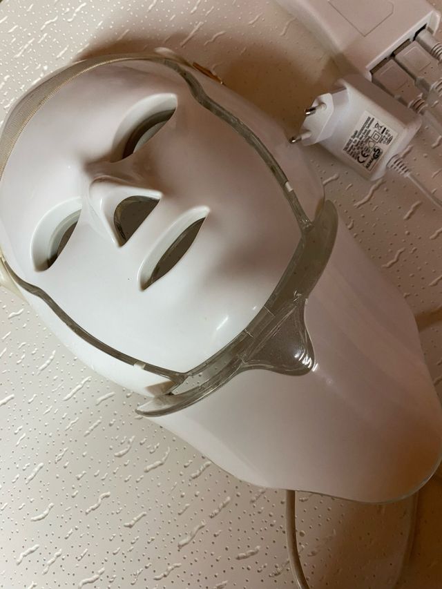 Máscara Facial LED Terapia Luz