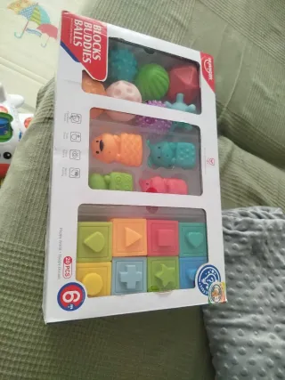 Bloques y Pelotas Montessori 20 Piezas