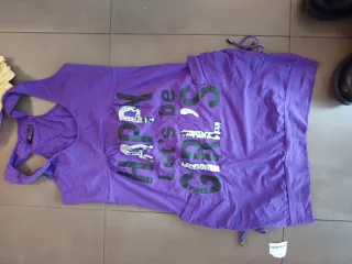 Vestido morado talla M