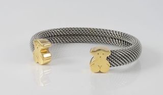 Pulsera Tous en oro 18k y acero Sweet Dolls