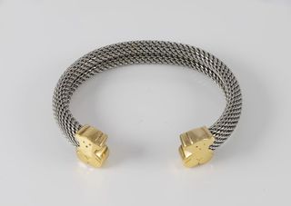Pulsera Tous en oro 18k y acero Sweet Dolls