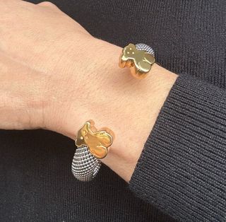 Pulsera Tous en oro 18k y acero Sweet Dolls