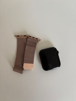 Apple Watch S4 Negro/Oro Rosa