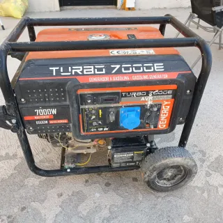 Generador Gasolina 7000W Genergy Turbo 7000E