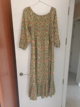 Vestido largo floral