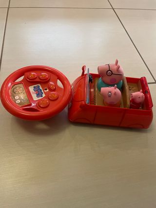 Macchina RC Peppa Pig con Volante