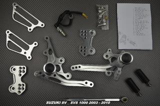 Estriberas retrasadas SUZUKI SV SVS 1000 2003 2010