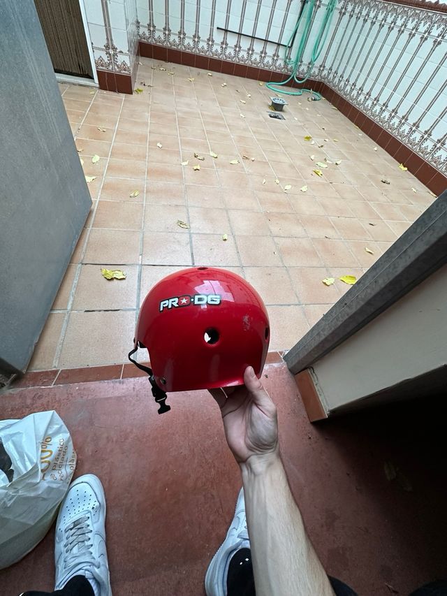 Casco Oxelo Rojo