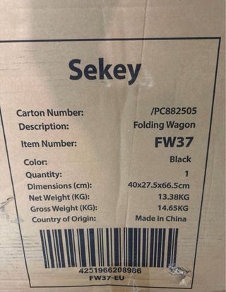 Carro Plegable SEKEY