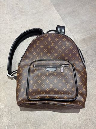 Mochila Louis Vuitton Monogram Marrón Negra