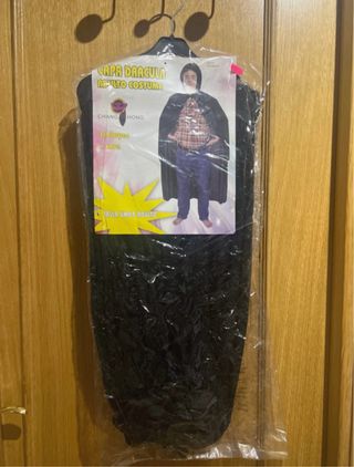 Capa Negra Drácula Talla Única