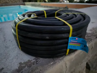 Tubo PVC Corrugado 32mm Reforzado Lexman 50m