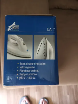 Plancha de vapor DAI 7 Team International