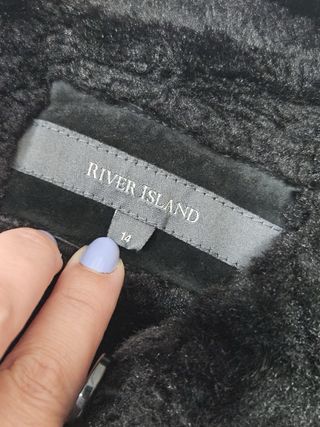 Chaqueta Piel Mujer Negra
