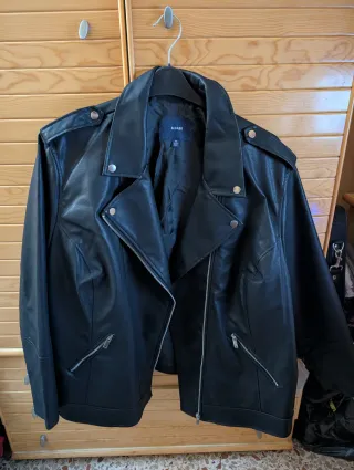 Cazadora de piel sintética Kiabi 4XL