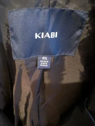Cazadora de piel sintética Kiabi 4XL