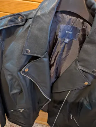 Cazadora de piel sintética Kiabi 4XL