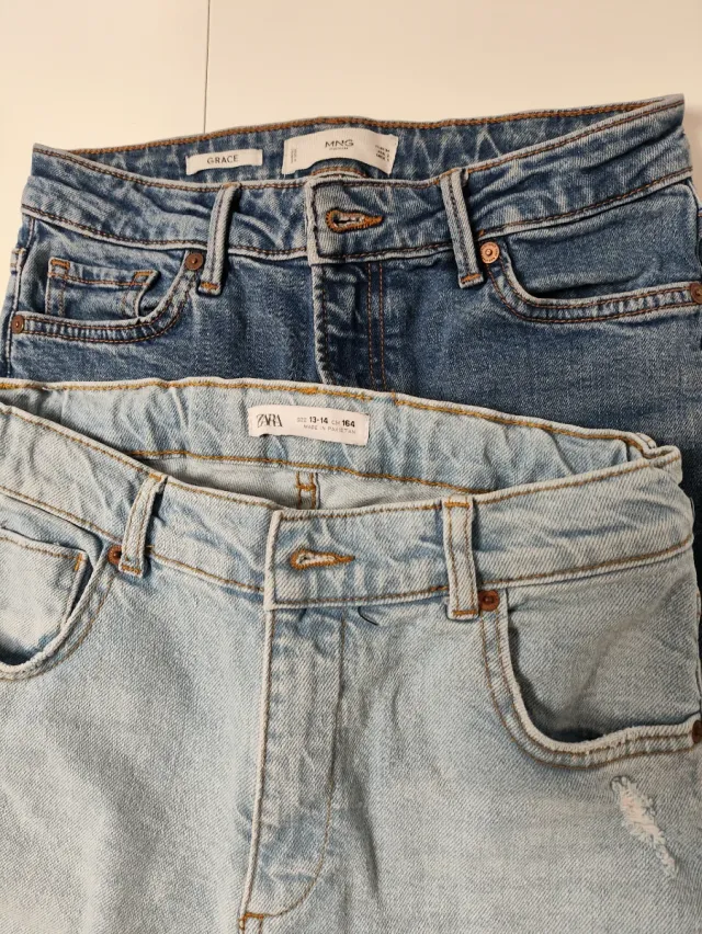 Lote 2 Pantalones Vaqueros Azules