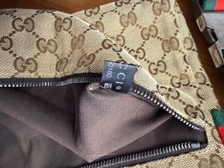 Riñonera Gucci Beige y Marrón