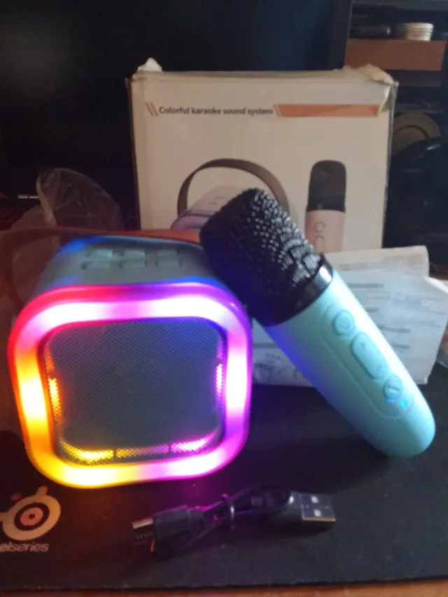 Altavoz Karaoke Bluetooth Inalámbrico