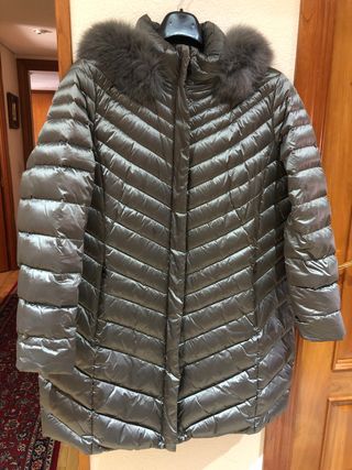 Abrigo plumas Fusch Schmitt gris