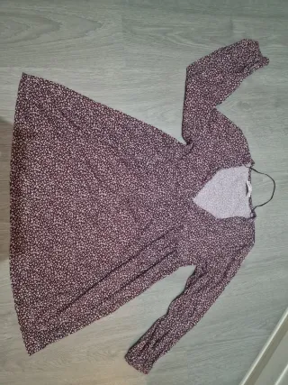 Vestido floral de otoño