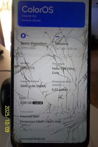 OPPO A54s 128GB Dual SIM - Per Ricambi