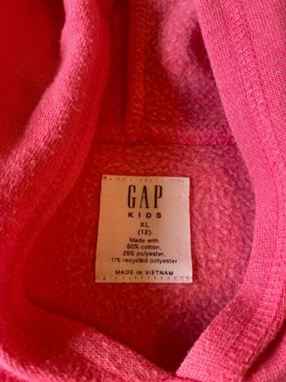 Sudadera Gap Rosa Talla 12