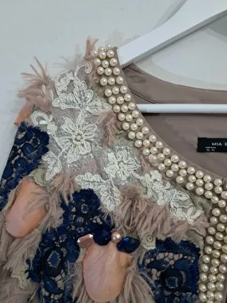Chaqueta Mia Donna con detalles hechos a mano