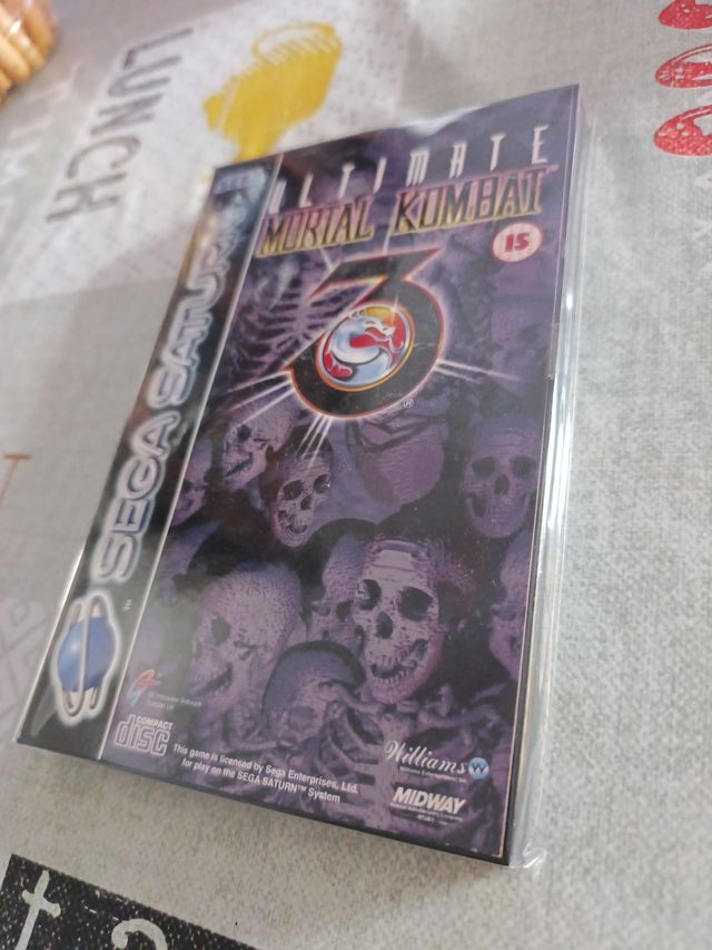 Ultimate Mortal Kombat 3 Sega Saturn