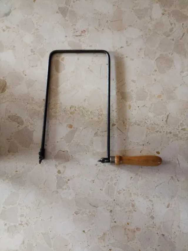 Arco de sierra marquetería