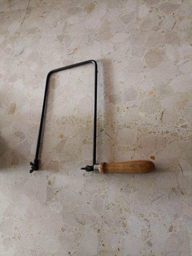 Arco de sierra marquetería