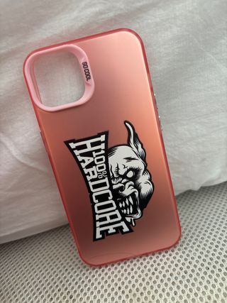 Funda iPhone 13 100% Hardcore rosa