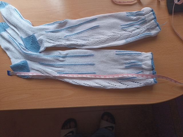 Calcetines Fallero Niño Azul y Blanco