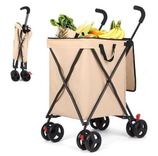 Carrito multifuncional beige