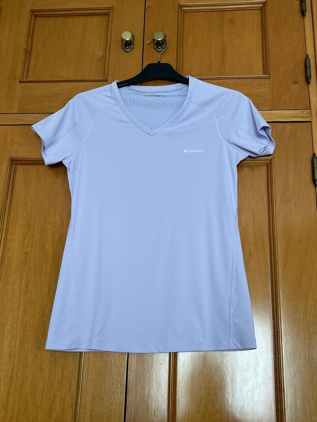 Camiseta Columbia Mujer lila Talla M