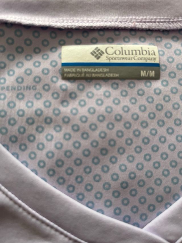 Camiseta Columbia Mujer lila Talla M