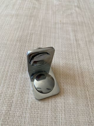 Escuadra Soporte Metálico Vidrio Mampara