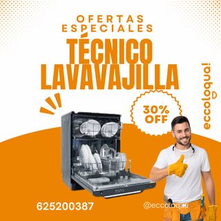 Técnico lavavajillas - Reparación a domicilio