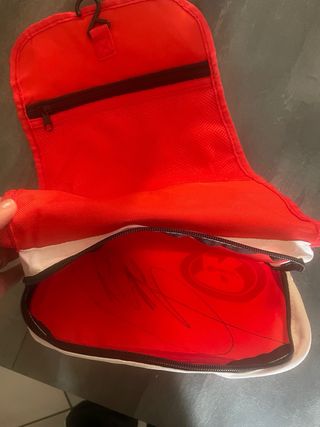 Trousse da viaggio Ringo rossa e bianca