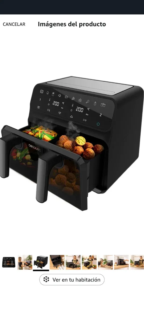 Airfryer Freidora Aire Cecotec Cecofry Advance 900