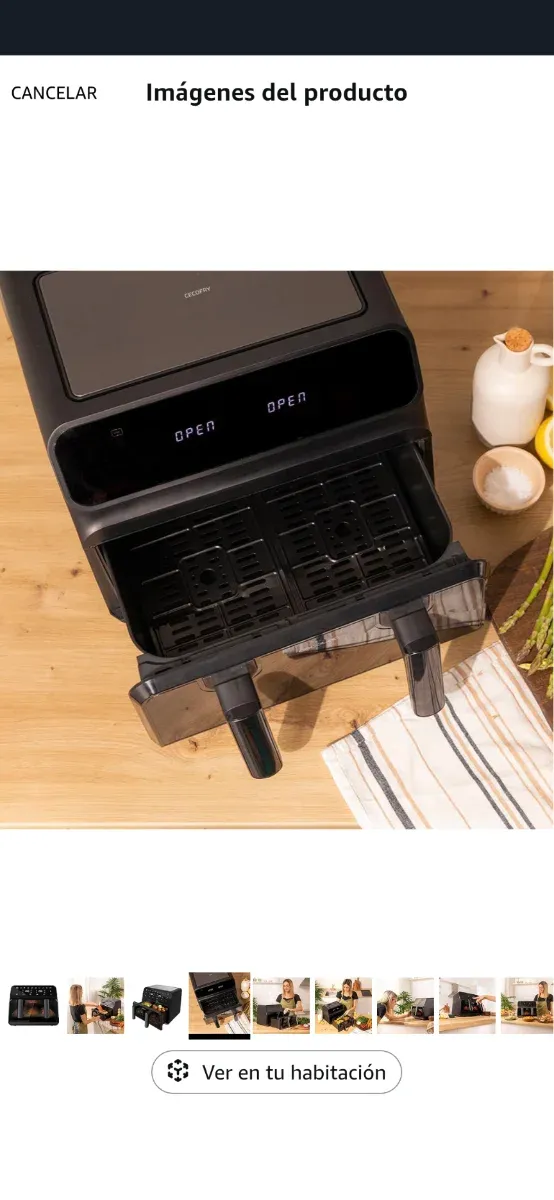 Airfryer Freidora Aire Cecotec Cecofry Advance 900