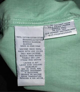 Camisa Polo Ralph Lauren Verde