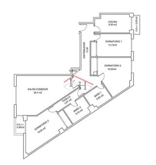 Piso en venta en Centro Ciudad en León