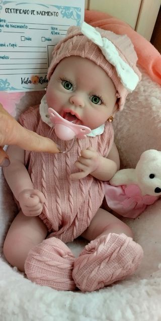 Bebé Reborn Silicona 39 cm
