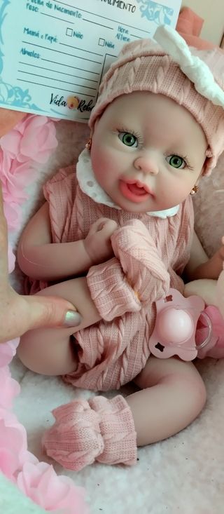 Bebé Reborn Silicona 39 cm