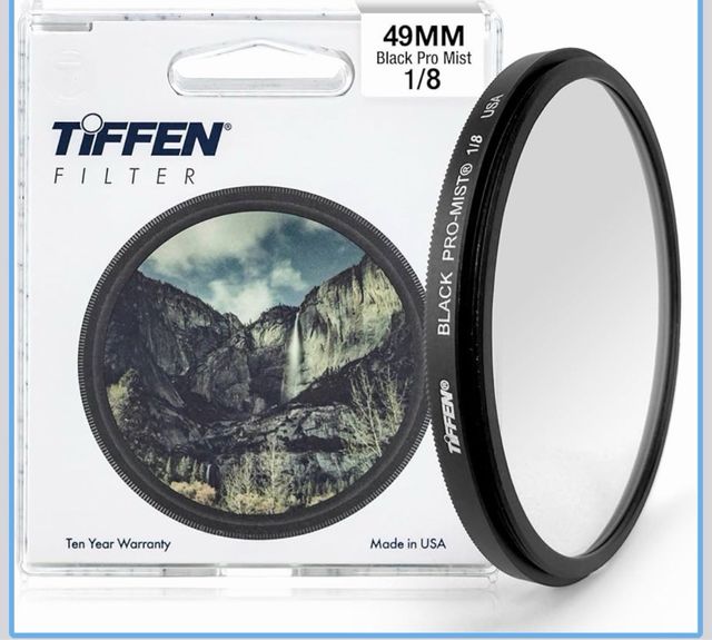 Filtro Tiffen Black Pro-Mist 1/8 49mm