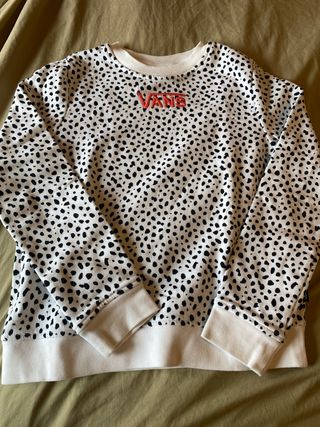 Sudadera Vans Estampado Talla M niña