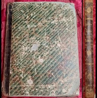 Libreto antiguo para piano de 1858