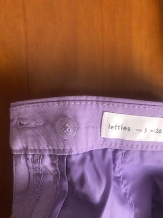 Pantalón mujer morado talla S